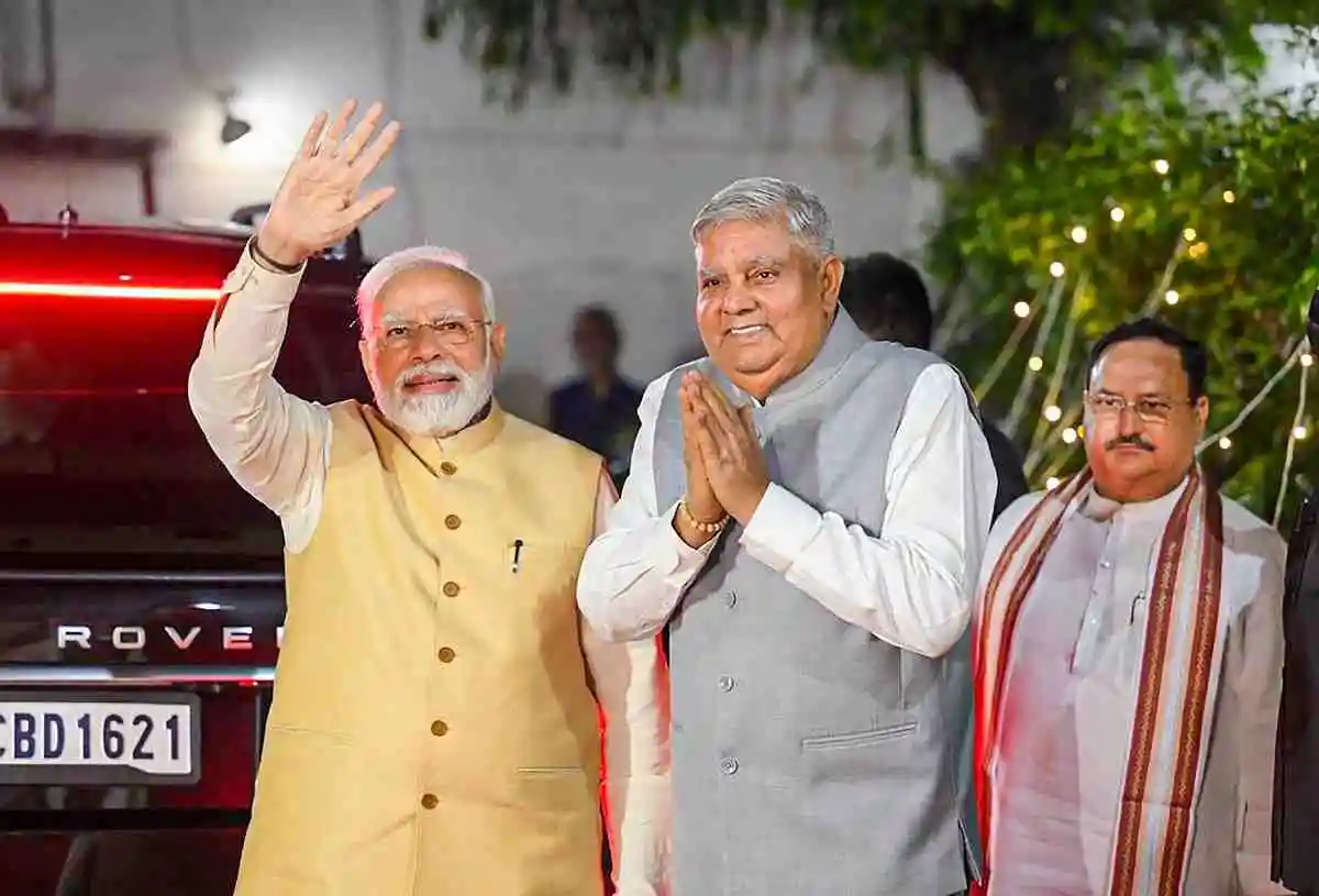 jagdeep dhankhar resign as voice president due to health issues
