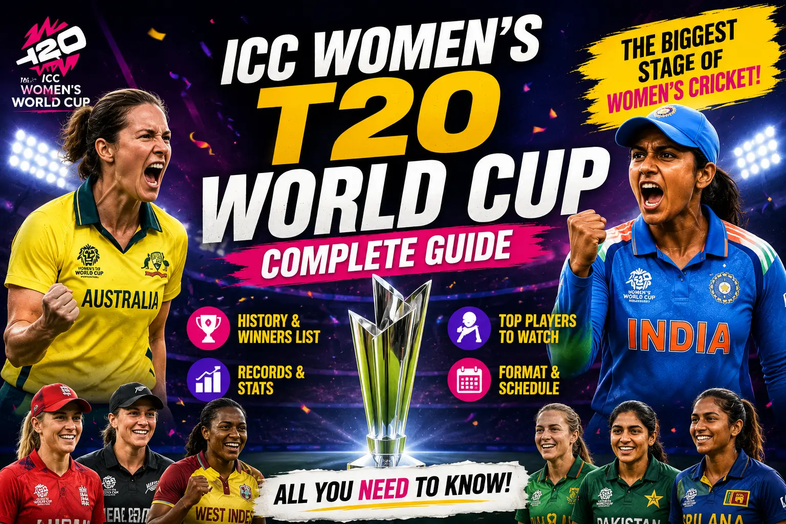 ICC Women’s T20 World Cup guide