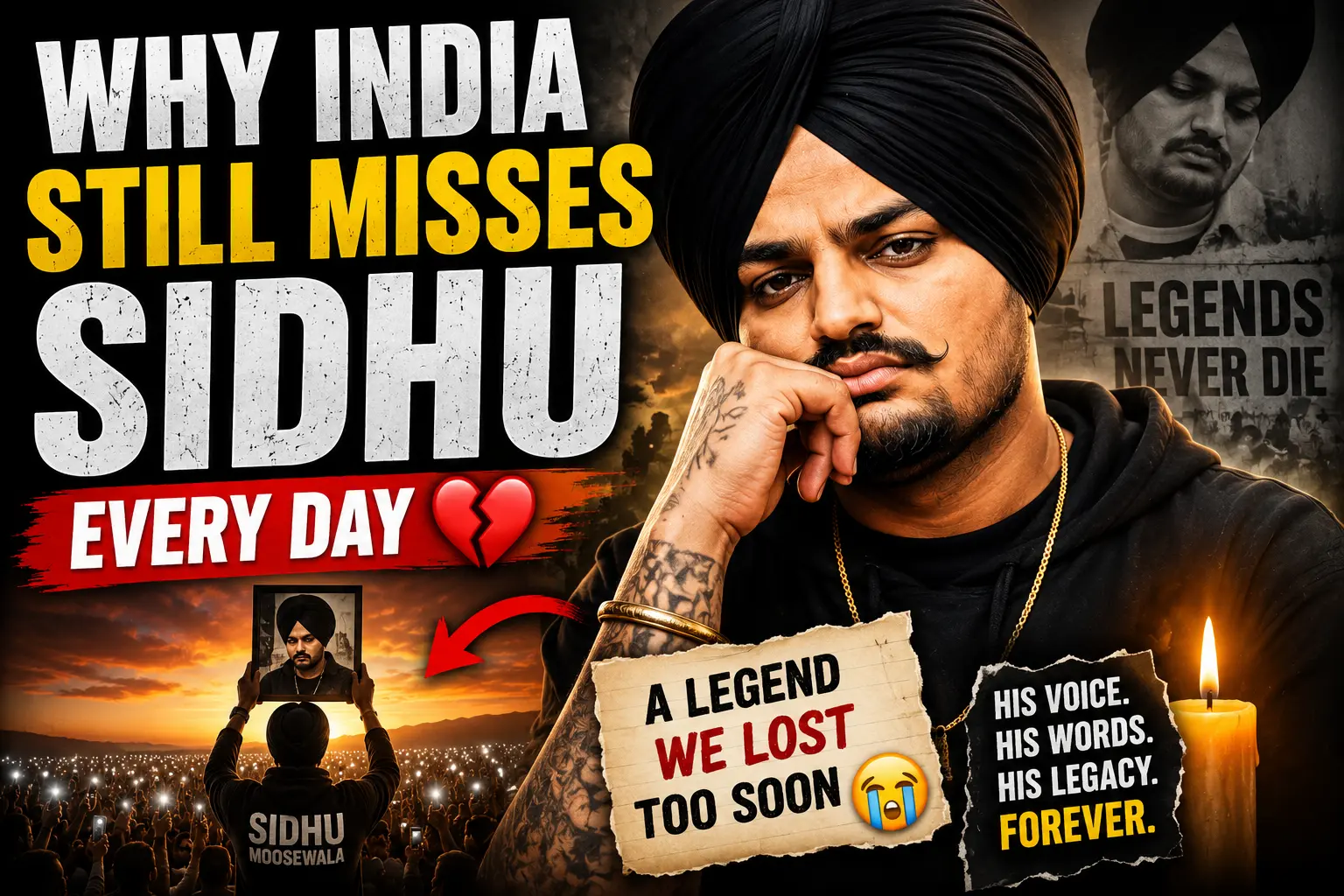 Why India Still Misses Sidhu Moosewala: The Voice That Refused to Fade Away